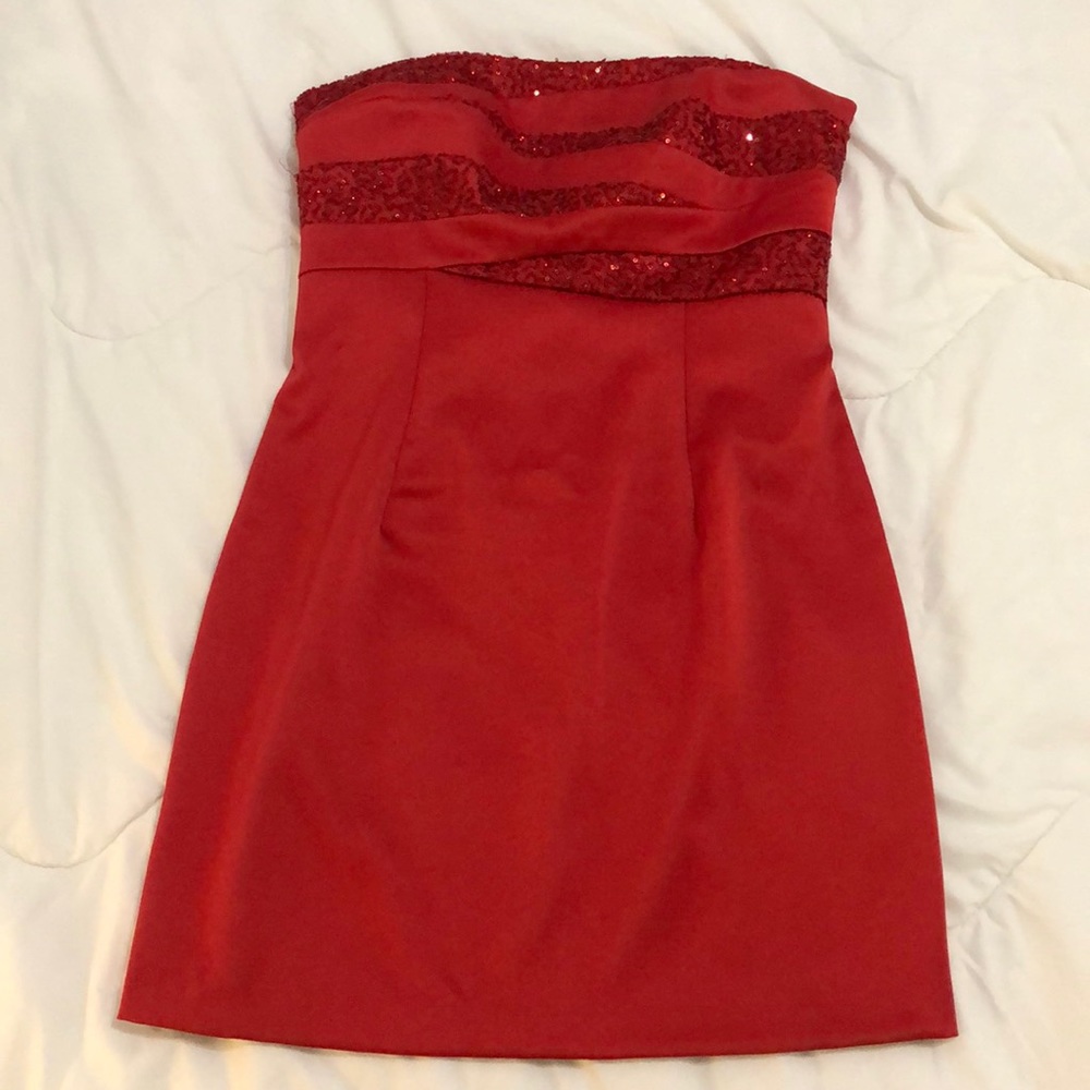 EUC Jessica McClintock cocktail dress, junior sz 9